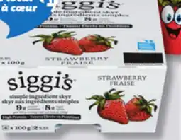 IGA SIGGI'S SKYR YOGURT offer