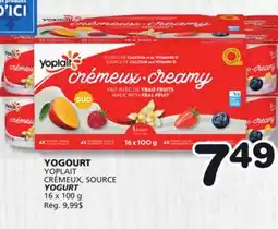 Marches Tradition YOPLAIT YOGURT offer