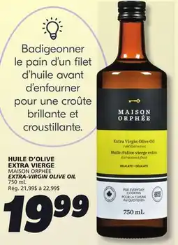 IGA MAISON ORPHÉE EXTRA-VIRGIN OLIVE OIL offer