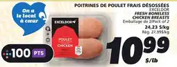 IGA EXCELDOR FRESH BONELESS CHICKEN BREASTS offer