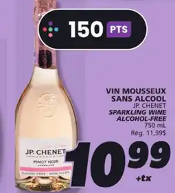 IGA JP. CHENET JP. CHENET SPARKLING WINE ALCOHOL-FREE offer