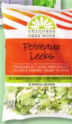 IGA SLICED LEEKS offer