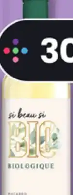 IGA SI BEAU SI BIO ORGANIC WHITE OR RED WINE offer