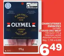 Marches Tradition OLYMEL SHAVED DELI MEAT offer