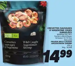 IGA Easy peel FROZEN WILD CAUGHT ARGENTINIAN SHRIMP offer