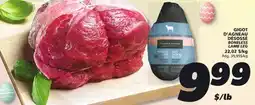IGA BONELESS LAMB LEG offer