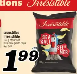 Marché Richelieu Croustilles Irrésistible | Irrésistible potato chips offer