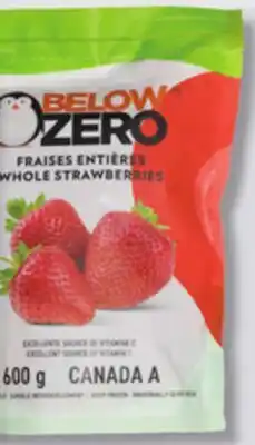 IGA BELOW ZERO FROZEN FRUITS offer