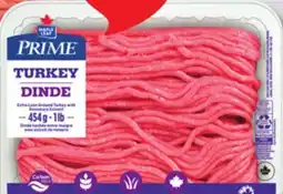 IGA MAPLE LEAF PRIME EXTRA LEAN GROUND TURKEY OR CHICKEN offer