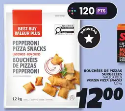 IGA VALEUR PLUS FROZEN PIZZA SNACKS offer