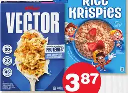 Marches Tradition KELLOGG'S CEREAL OR MEAL REPLACEMENT offer