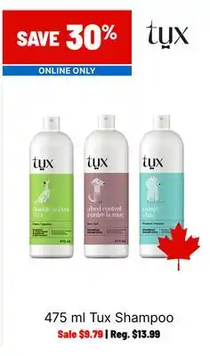 Ren’s Pets Depot Tux Shampoo offer
