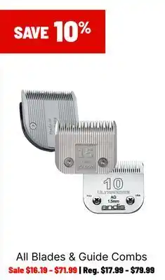 Ren’s Pets Depot All Blades & Guide Combs offer