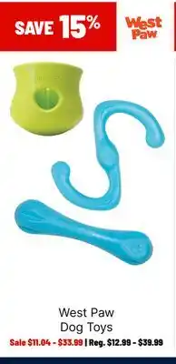 Ren’s Pets Depot West Paw Dog Toys offer