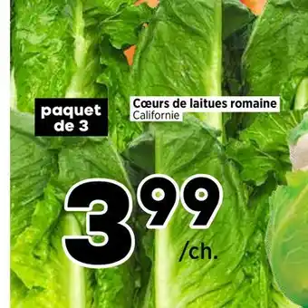 Val-Mont Cœurs de laitues romaine offer