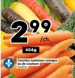 Val-Mont Carottes nantaises oranges ou de couleurs offer