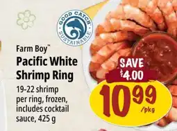 Farm Boy Farm Boy Pacific White Shrimp Ring offer