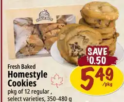 Farm Boy Fresh Baked Homestyle Cookies offer