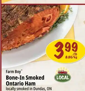 Farm Boy Farm Boy Bone-In Smoked Ontario Ham offer