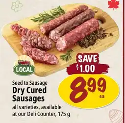 Farm Boy Seed to Sausage Dry Cured Sausages offer