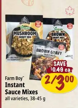Farm Boy Farm Boy Instant Sauce Mixes offer