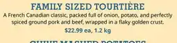 Farm Boy FAMILY SIZED TOURTIÈRE offer