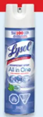 Walmart Lysol disinfectant spray offer