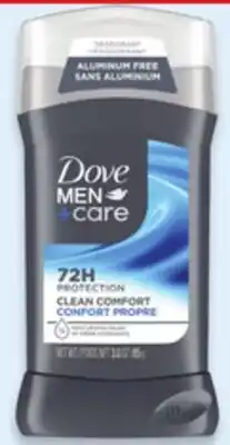 Walmart Dove Men+Care deodorant offer