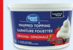 Walmart Great Value whipped topping offer
