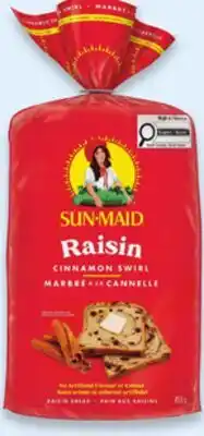 Walmart Sun-Maid raisin bread offer