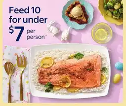 Walmart Banner - Easter meal offer