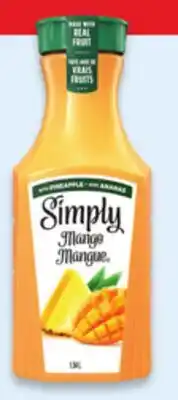Walmart Simply lemonade, juice or drinks offer