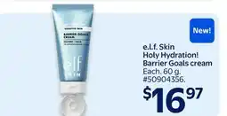 Walmart e.l.f. Skin Holy Hydration! Barrier Goals cream offer