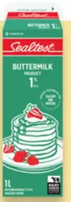 Walmart Sealtest 1% buttermilk offer