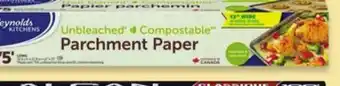 Walmart Reynolds compostable parchment paper 75' offer