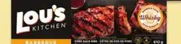 Walmart Lou's Kitchen fully cooked pork back ribs offer