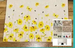Oxford Mills Rubber Backed Printed Linen Door Mat offer