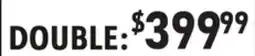 Oxford Mills DOUBLE Memory Pedic offer