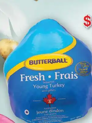 Fortinos BUTTERBALL FRESH WHOLE TURKEY offer