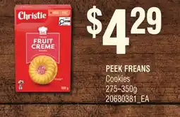 Fortinos PEEK FREANS COOKIES offer