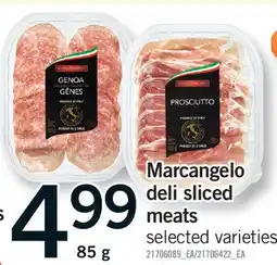 Fortinos MARCANGELO DELI SLICED MEATS offer