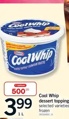 Fortinos COOL WHIP DESSERT TOPPING offer