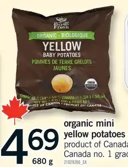 Fortinos ORGANIC MINI YELLOW POTATOES offer