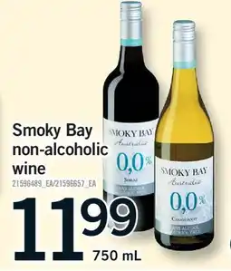Fortinos SMOKY BAY NON-ALCOHOLIC WINE offer