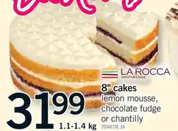 Fortinos 8 CAKES offer