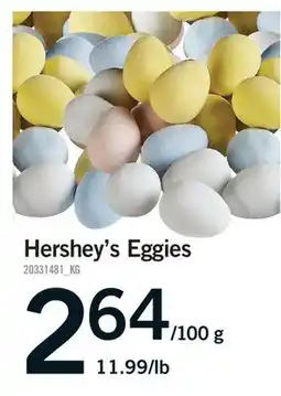 Fortinos HERSHEY'S EGGIES offer