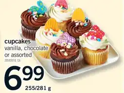 Fortinos CUPCAKES, 255/281 G offer
