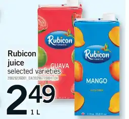 Fortinos RUBICON JUICE offer