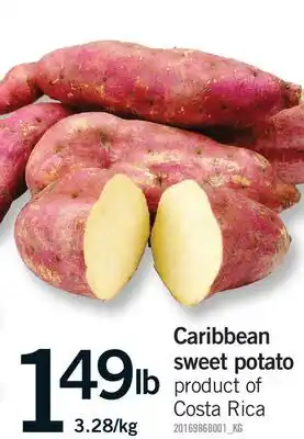 Fortinos CARIBBEAN SWEET POTATO offer