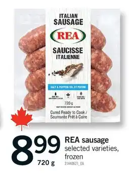 Fortinos REA SAUSAGE offer
